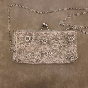 Galina Signature Beaded Vintage Style Clutch